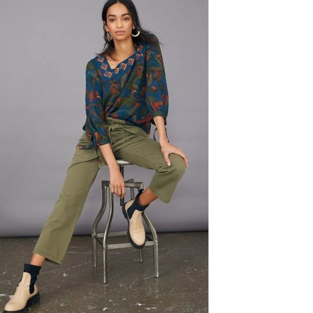 NEW Farm Rio Bianca Blouse - Picture 2 of 5